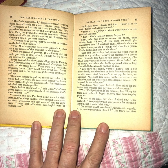 Vintage Book 'The Harveys See It Through' by Phyllis Gegan - Picture 6 of 7